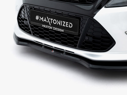Maxton Design Front Splitter V.1 Ford Mondeo ST-Line Sedan Mk4 Facelift