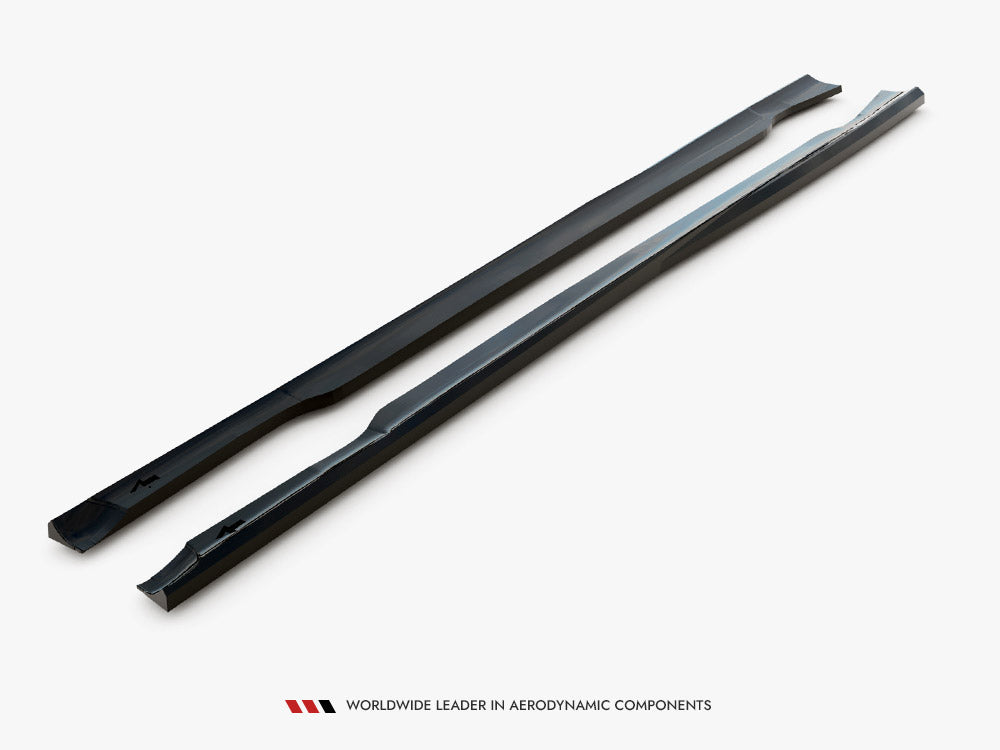 Maxton Design Side Skirts Diffusers Ford Mondeo ST-Line Sedan Mk4 Facelift