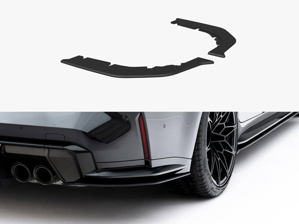 Maxton Design Street PRO Rear Side Splitters V.3 BMW M3 Sedan / Touring G80 / G81
