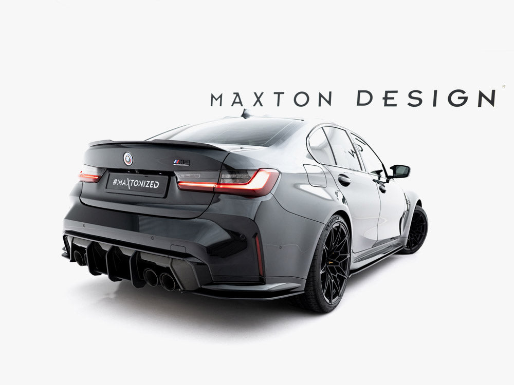 Maxton Design Street PRO Rear Side Splitters V.3 BMW M3 Sedan / Touring G80 / G81