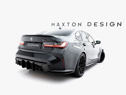 Maxton Design Street PRO Rear Side Splitters V.3 BMW M3 Sedan / Touring G80 / G81