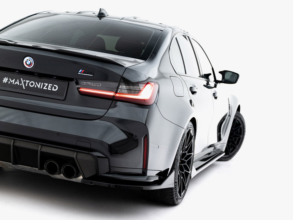 Maxton Design Rear Side Splitters V.5 BMW M3 Sedan / Touring G80 / G81