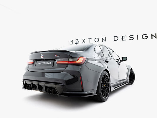 Maxton Design Rear Side Splitters V.3 BMW M3 Sedan / Touring G80 / G81