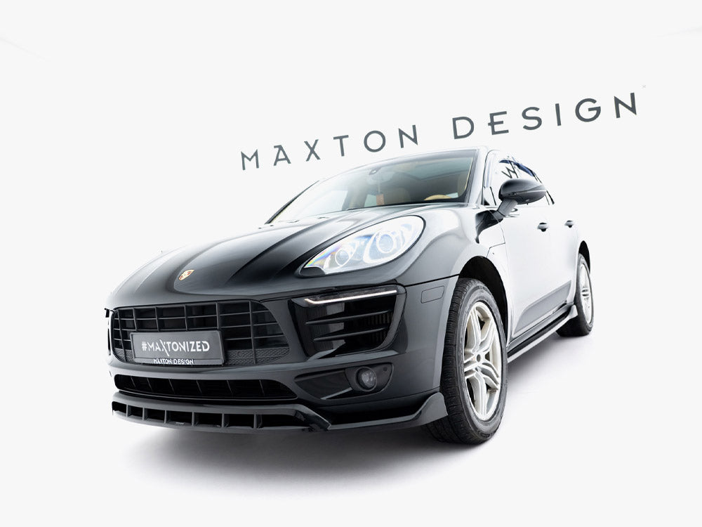 Maxton Design Front Splitter V.3 Porsche Macan Mk1