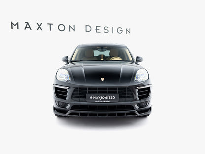 Maxton Design Front Splitter V.3 Porsche Macan Mk1