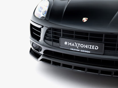 Maxton Design Front Splitter V.3 Porsche Macan Mk1