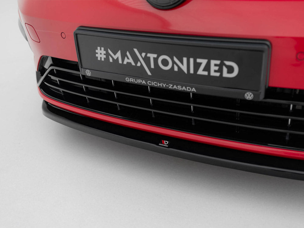 Maxton Design Front Splitter V.5 Volkswagen Golf R / R-Line Mk7 Facelift