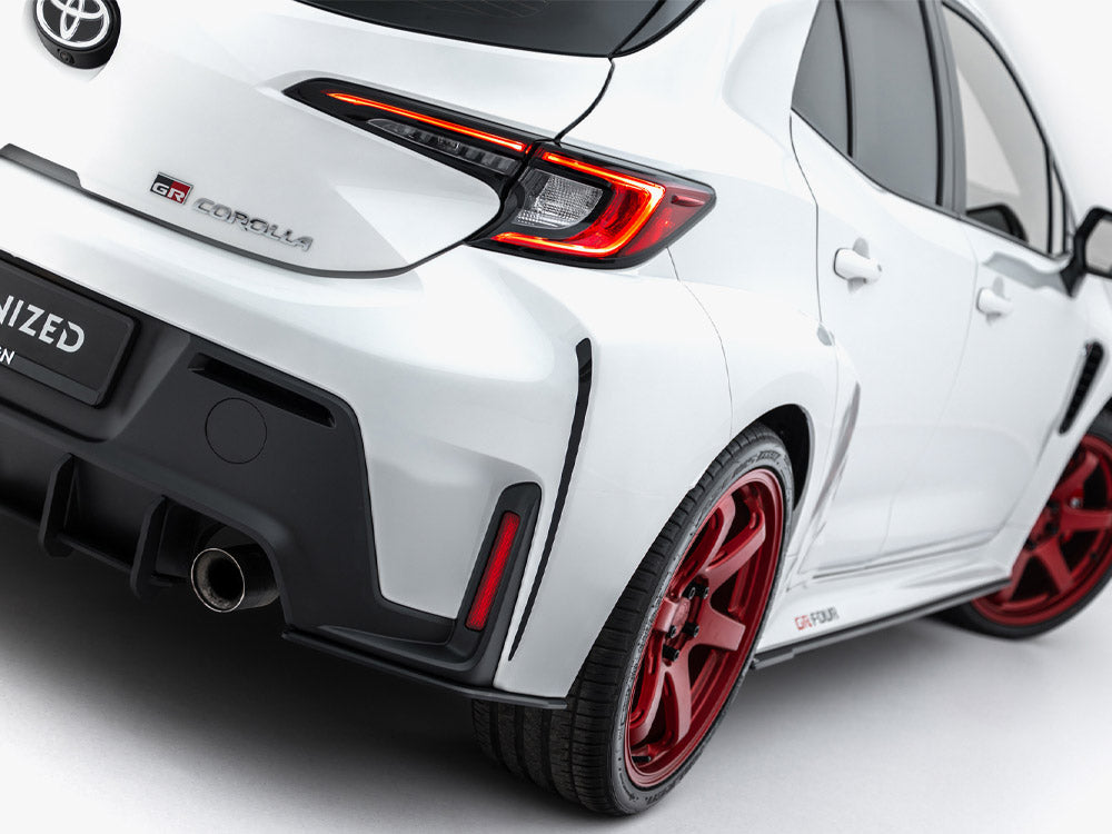 Maxton Design Street PRO Rear Side Splitters Toyota GR Corolla Mk12