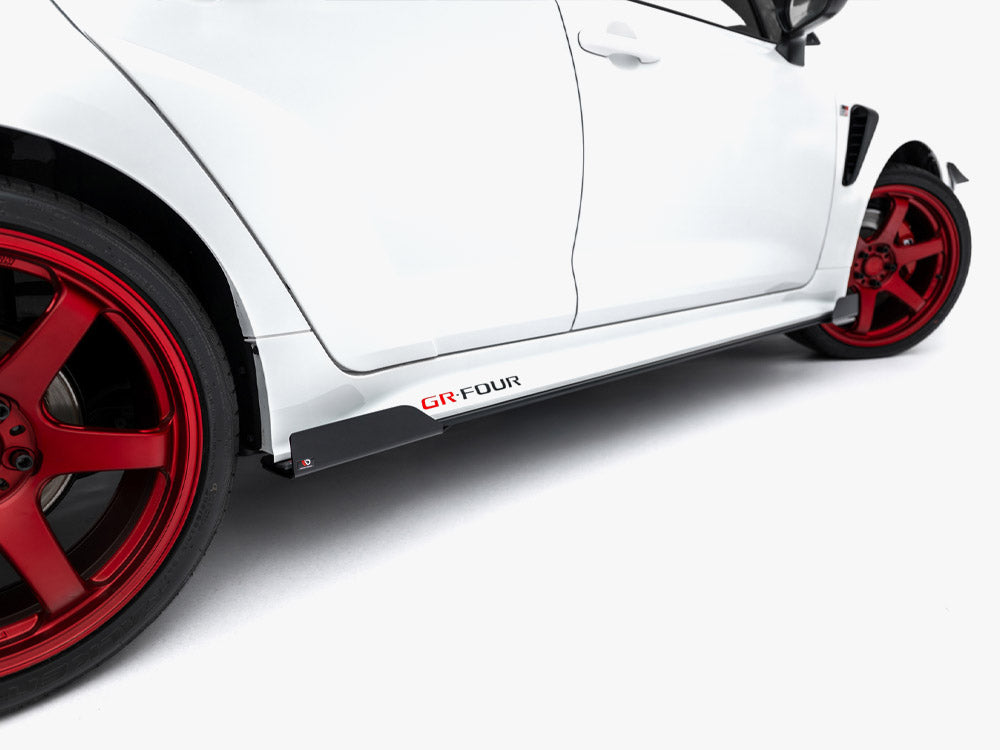 Maxton Design Street PRO Side Skirts Diffusers + Flaps Toyota GR Corolla Mk12