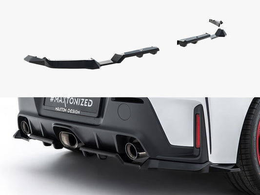 Maxton Design Rear Side Splitters V.1 Toyota GR Corolla Mk12