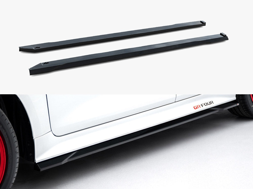 Maxton Design Side Skirts Diffusers V.1 Toyota GR Corolla Mk12
