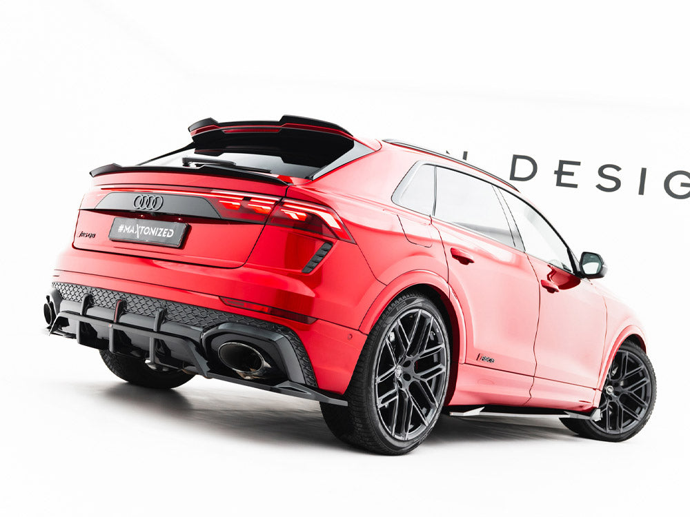 Maxton Design Upper Spoiler CAP Audi RSQ8 Mk1 Facelift