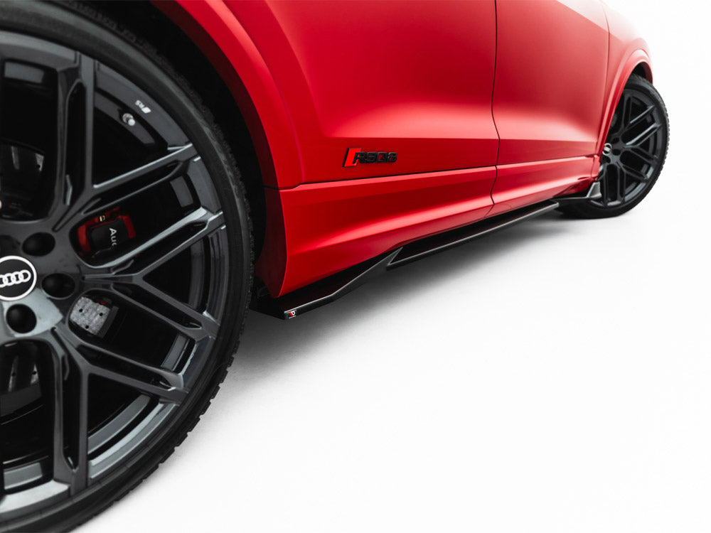 Maxton Design Side Skirts Diffusers Audi RSQ8 Mk1 Facelift