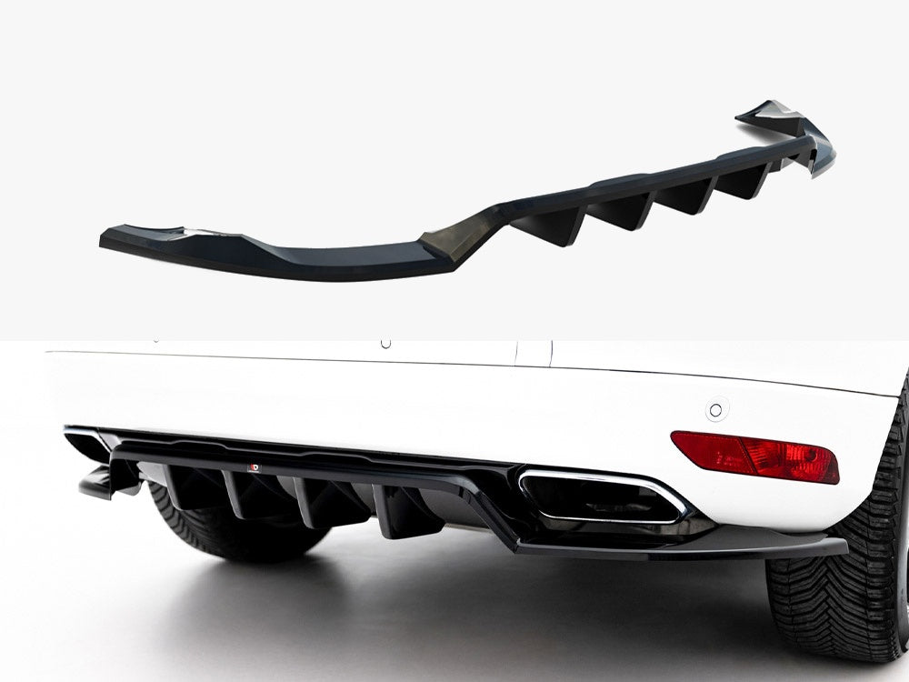 Maxton Design Rear Splitter (Vertical Bars) Volvo XC60 Mk1 Facelift