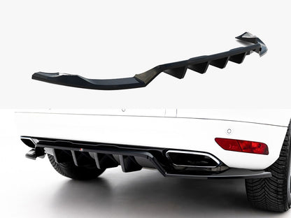 Maxton Design Rear Splitter (Vertical Bars) Volvo XC60 Mk1 Facelift