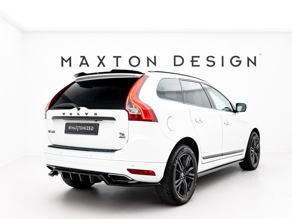 Maxton Design Rear Splitter (Vertical Bars) Volvo XC60 Mk1 Facelift