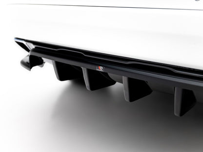 Maxton Design Rear Splitter (Vertical Bars) Volvo XC60 Mk1 Facelift