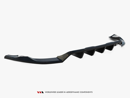 Maxton Design Rear Splitter (Vertical Bars) Volvo XC60 Mk1 Facelift