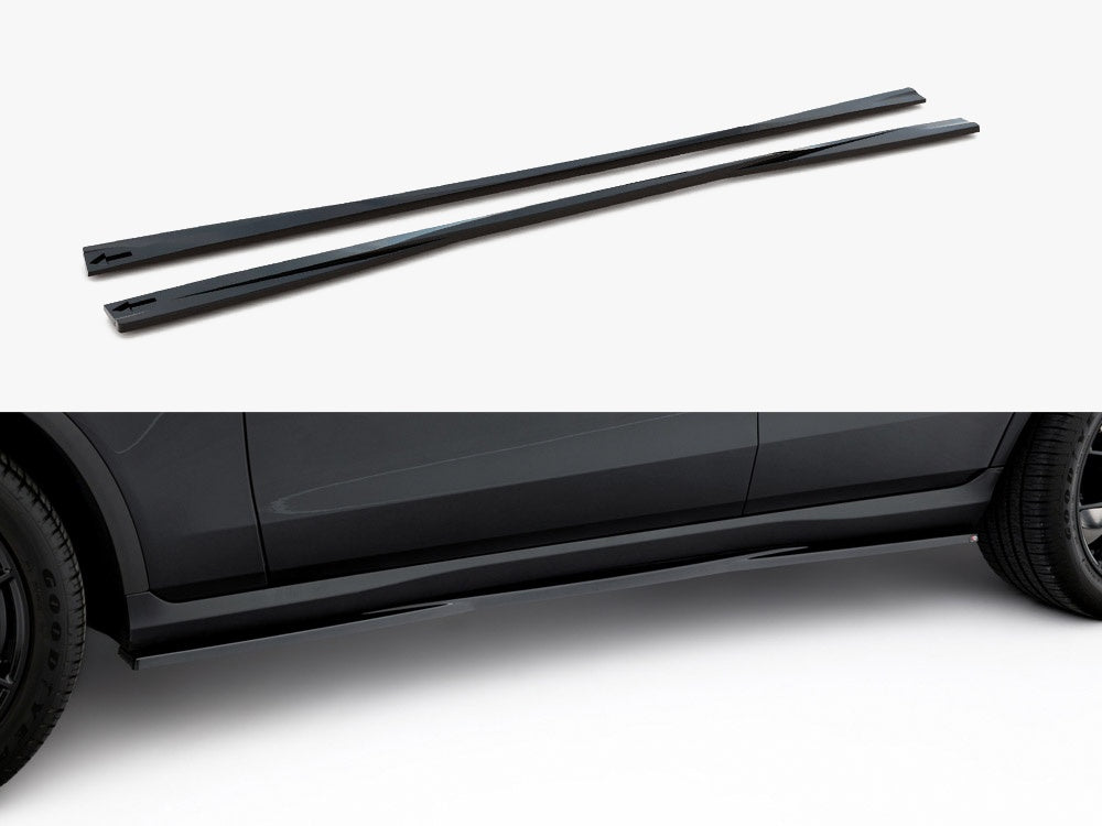 Maxton Design Side Skirts Diffusers Mercedes-AMG GLC 43 / AMG-Line SUV X253 Facelift