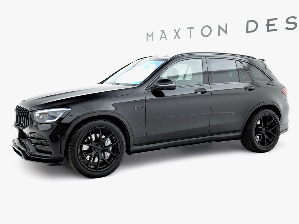 Maxton Design Side Skirts Diffusers Mercedes-AMG GLC 43 / AMG-Line SUV X253 Facelift