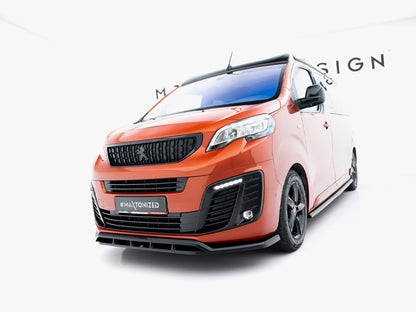 Maxton Design Front Splitter Peugeot Expert Mk3