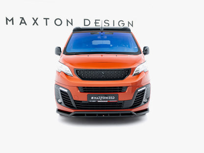 Maxton Design Front Splitter Peugeot Expert Mk3