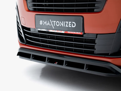 Maxton Design Front Splitter Peugeot Expert Mk3