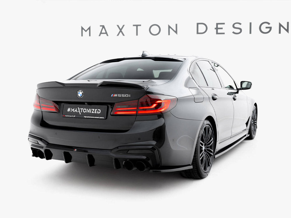 Maxton Design Rear Side Splitters BMW M550i Sedan G30