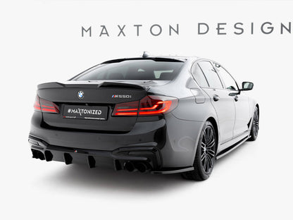 Maxton Design Rear Side Splitters BMW M550i Sedan G30