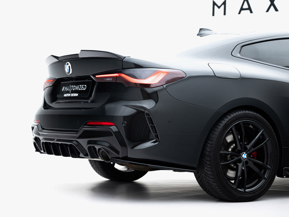 Maxton Design Rear Side Splitters V.7 BMW 4 M-Pack G22 / G23 / G22 Facelift / G23 Facelift