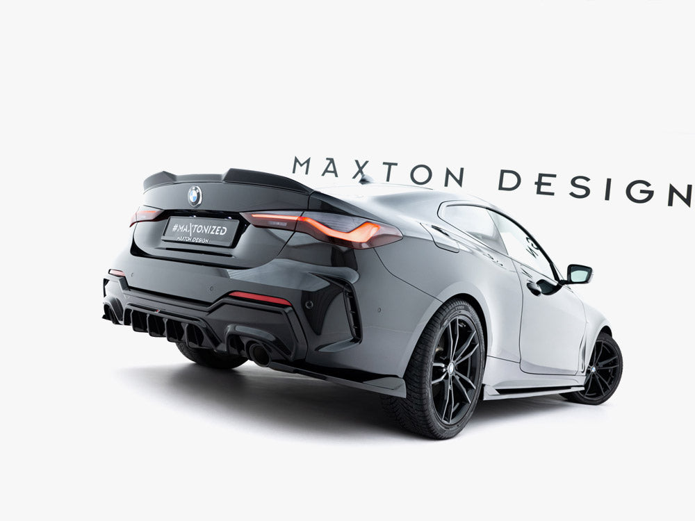 Maxton Design Rear Side Splitters V.8 BMW 4 M-Pack G22 / G23 / G22 Facelift / G23 Facelift