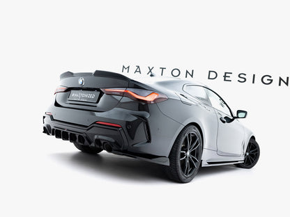 Maxton Design Rear Side Splitters V.8 BMW 4 M-Pack G22 / G23 / G22 Facelift / G23 Facelift