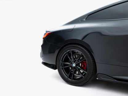 Maxton Design Rear Side Splitters V.8 BMW 4 M-Pack G22 / G23 / G22 Facelift / G23 Facelift