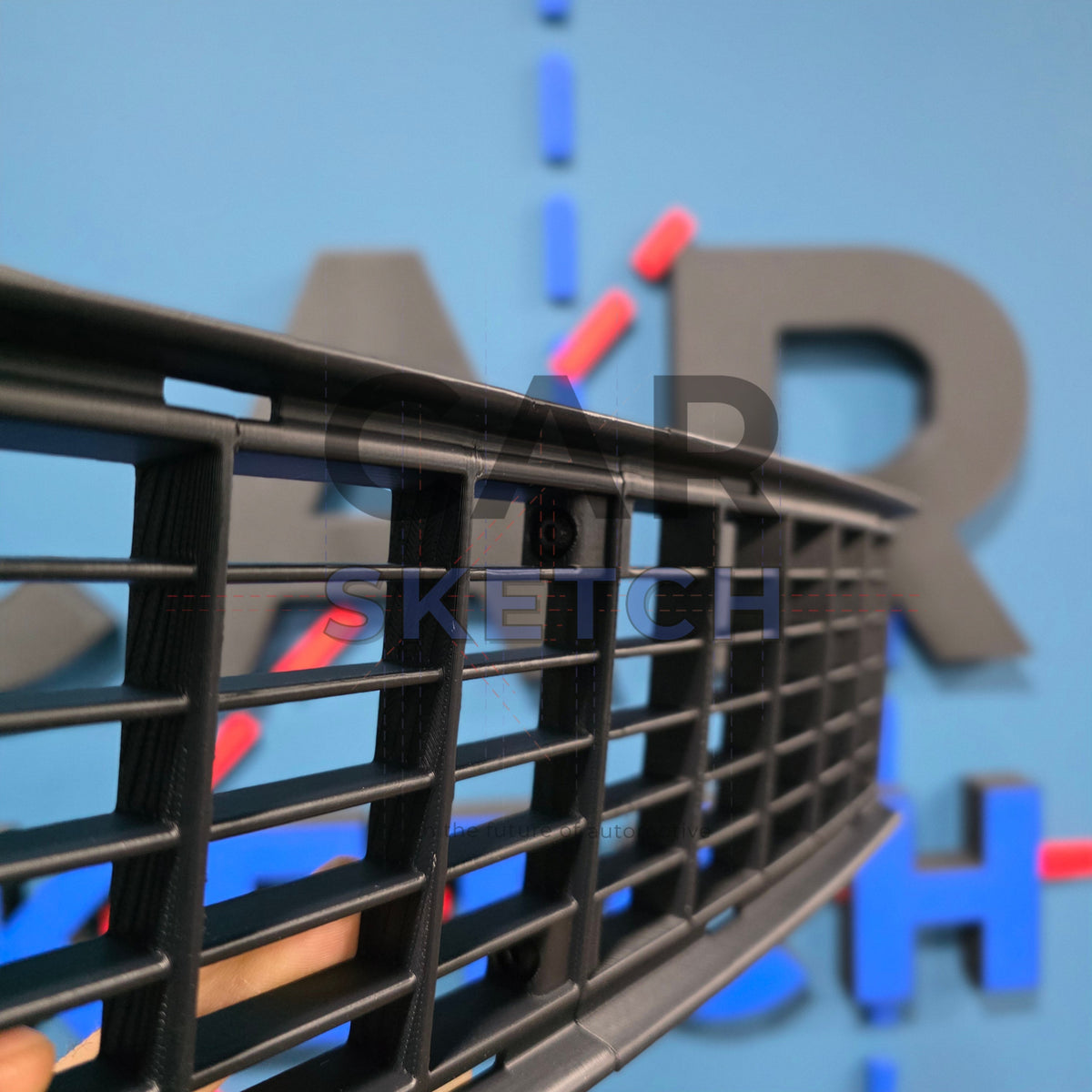 Audi S3 8L Front Bumper Center Lower Grille * 8L9 807 683 * (3-Piece Design)