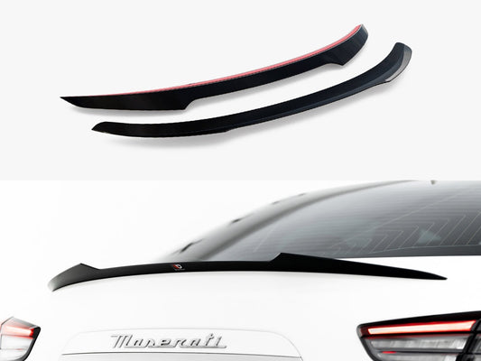 Maxton Design Spoiler CAP Maserati Ghibli Modena Mk3 Facelift