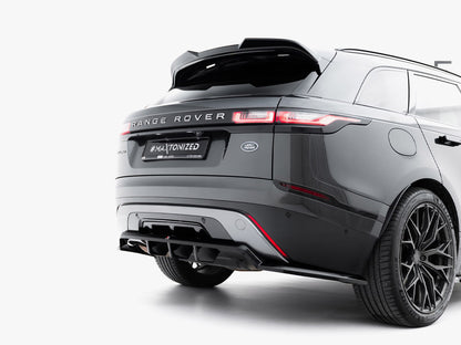 Maxton Design Rear Splitter (Vertical Bars) V.2 Land Rover Range Rover Velar R-Dynamic Mk1