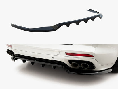 Maxton Design Rear Splitter (Vertical Bars) Porsche Panamera GTS Sport Turismo 971 Facelift