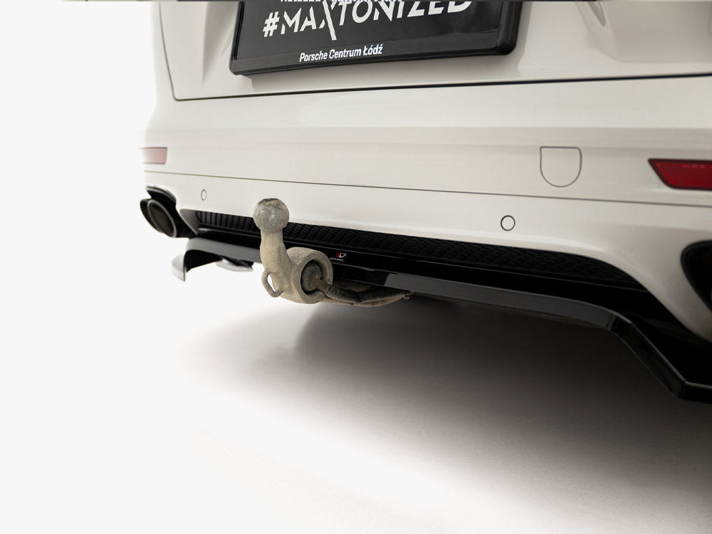 Maxton Design Rear Splitter (Vertical Bars) Porsche Panamera GTS Sport Turismo 971 Facelift