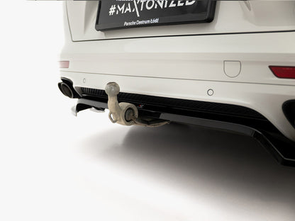 Maxton Design Rear Splitter (Vertical Bars) Porsche Panamera GTS Sport Turismo 971 Facelift