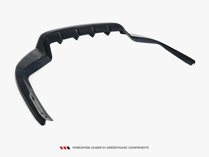 Maxton Design Rear Splitter (Vertical Bars) Porsche Panamera GTS Sport Turismo 971 Facelift