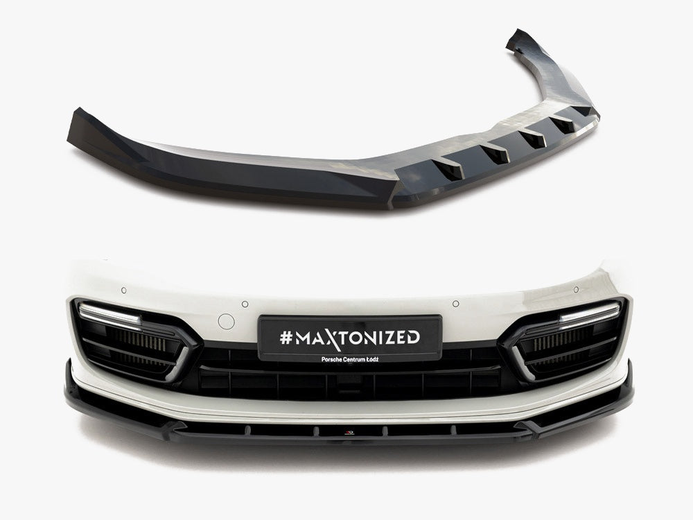 Maxton Design Front Splitter Porsche Panamera GTS Sport Turismo 971 Facelift