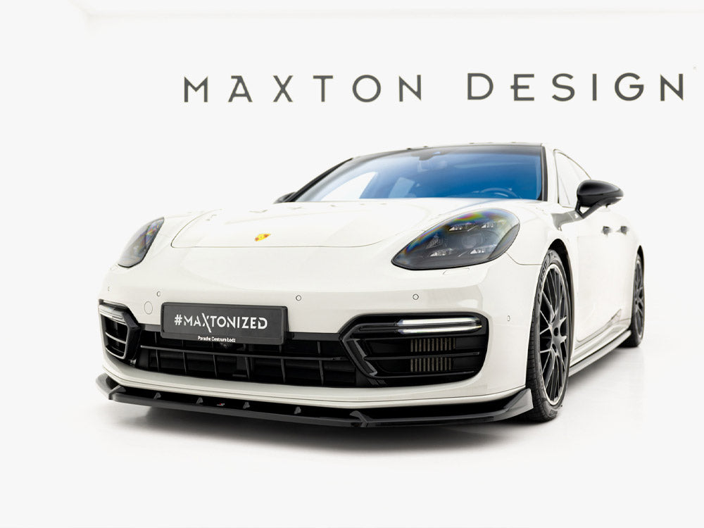 Maxton Design Front Splitter Porsche Panamera GTS Sport Turismo 971 Facelift