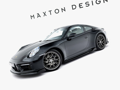 Maxton Design Side Skirts Diffusers V.2 Porsche 911 Carrera Sport Design 992