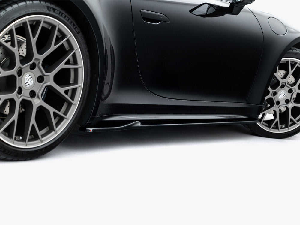 Maxton Design Side Skirts Diffusers V.1 Porsche 911 Carrera Sport Design 992