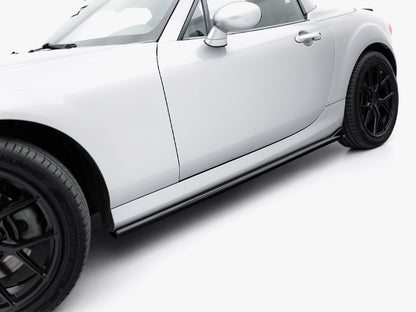 Maxton Design Side Skirts Diffusers Mazda MX-5 Mk3 (NC) Facelift