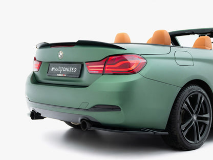 Maxton Design Rear Side Splitters BMW 4 Cabrio / Coupe F33 / F32