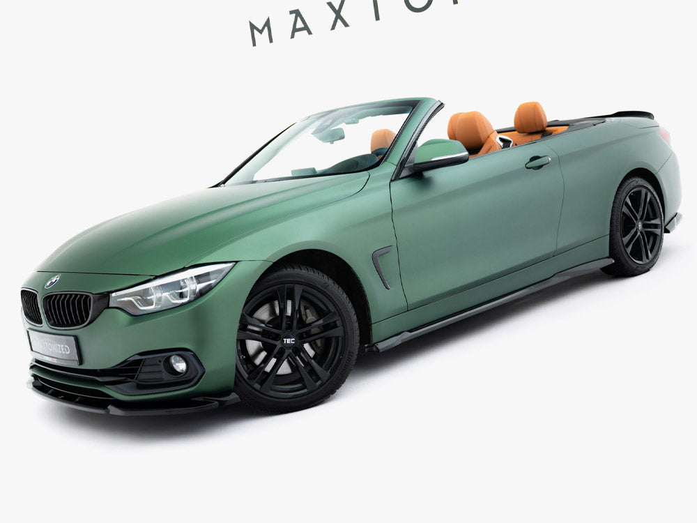 Maxton Design Side Skirts Diffusers BMW 4 Cabrio / Coupe F33 / F32