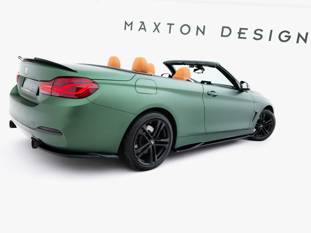 Maxton Design Side Skirts Diffusers BMW 4 Cabrio / Coupe F33 / F32