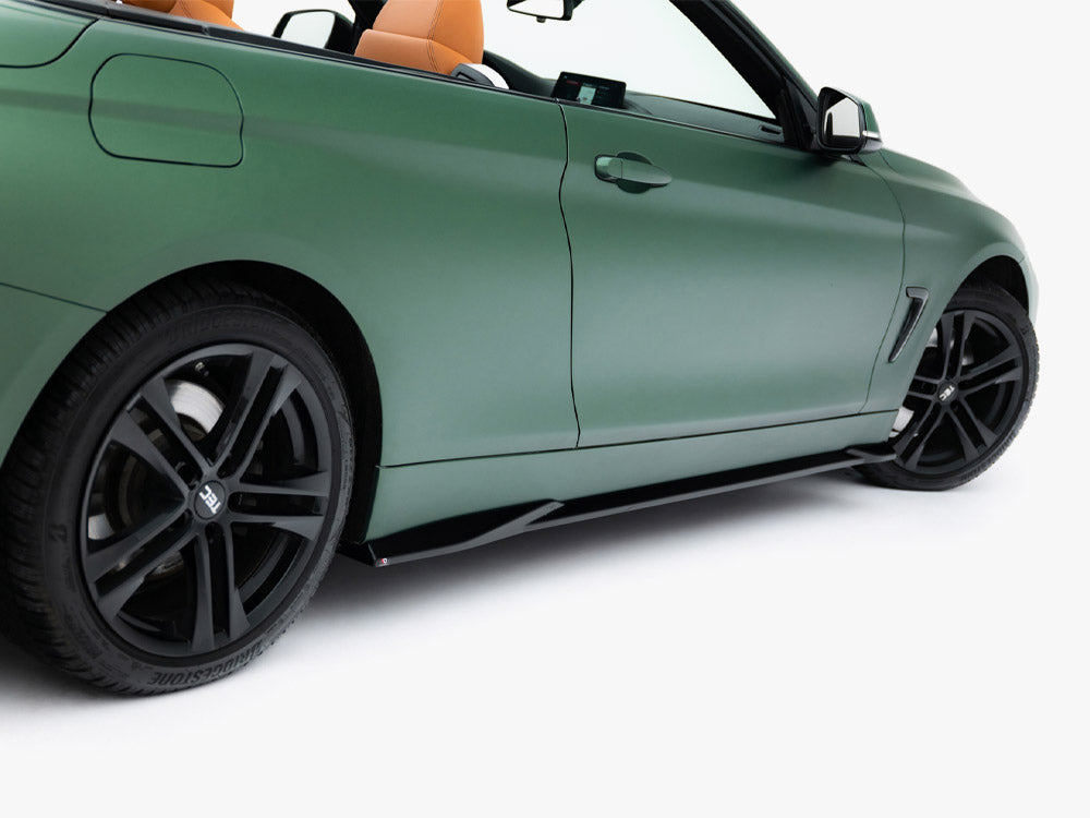 Maxton Design Side Skirts Diffusers BMW 4 Cabrio / Coupe F33 / F32