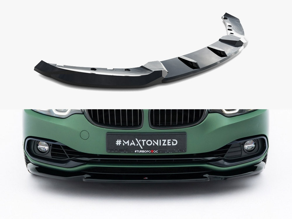 Maxton Design Front Splitter BMW 4 Cabrio / Coupe F33 / F32